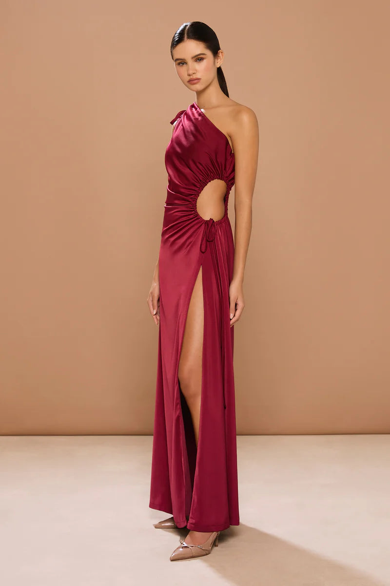 Sonya Nour Maxi Dress - Wine