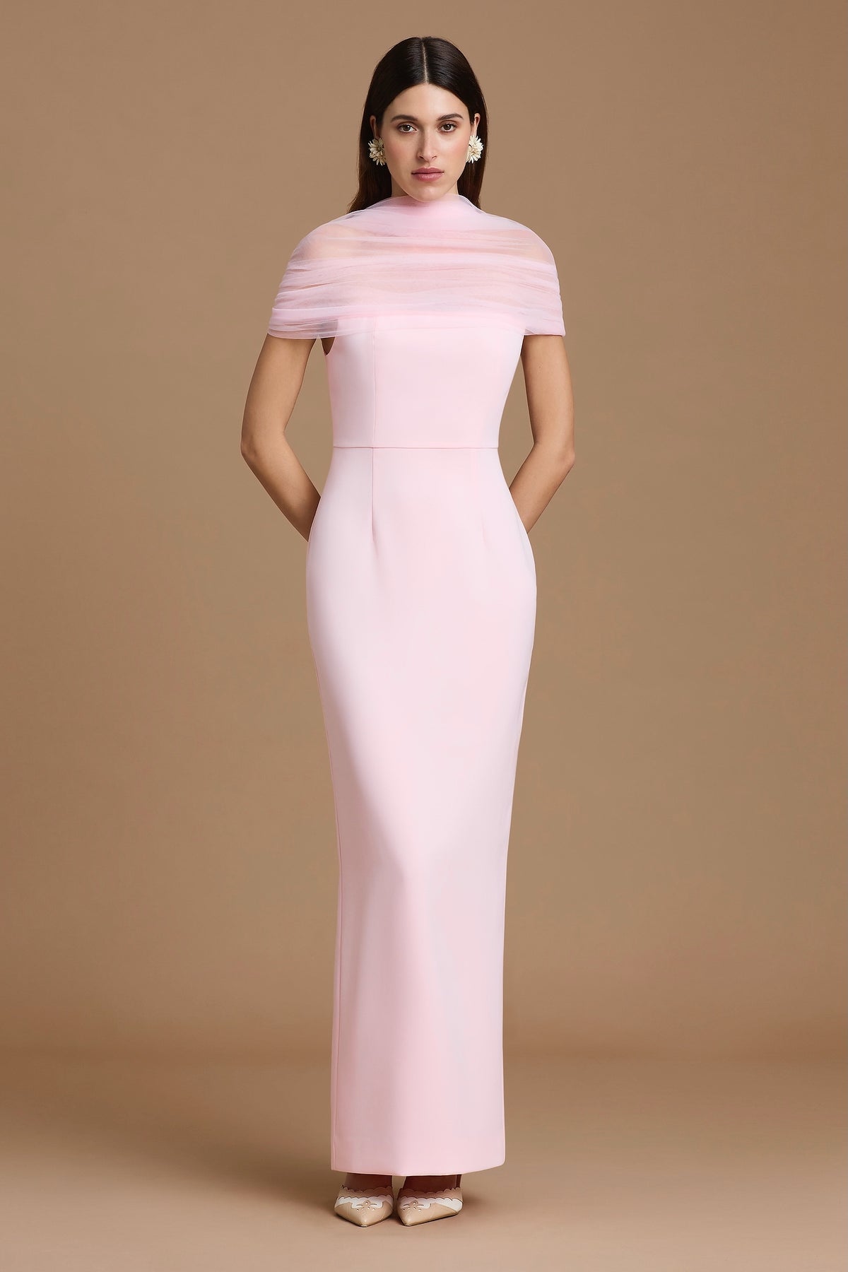 Sonya Lola Midi Dress - Pink
