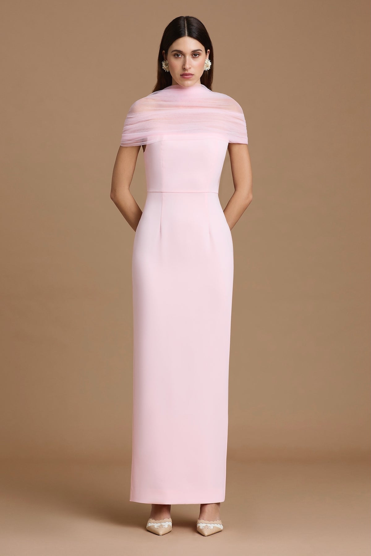 Sonya Lola Midi Dress - Pink
