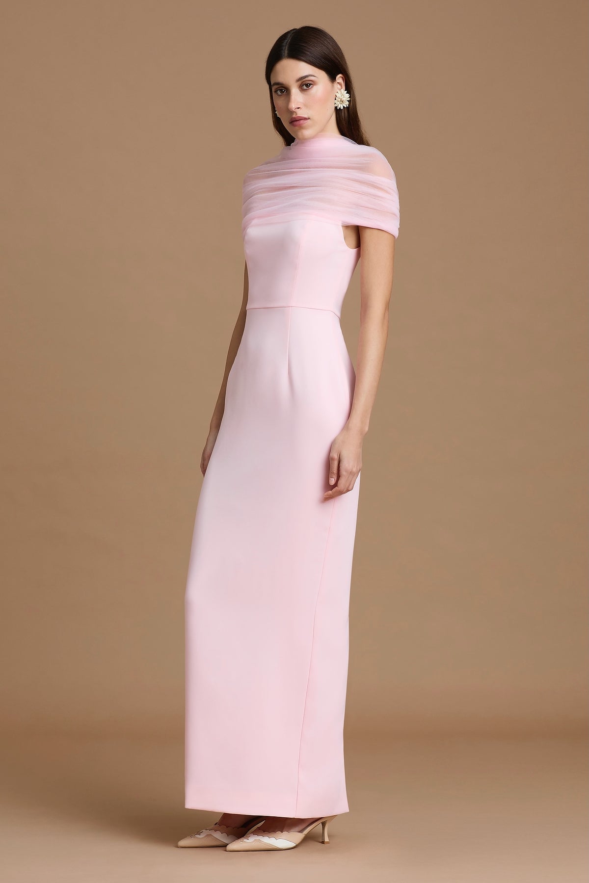 Sonya Lola Midi Dress - Pink