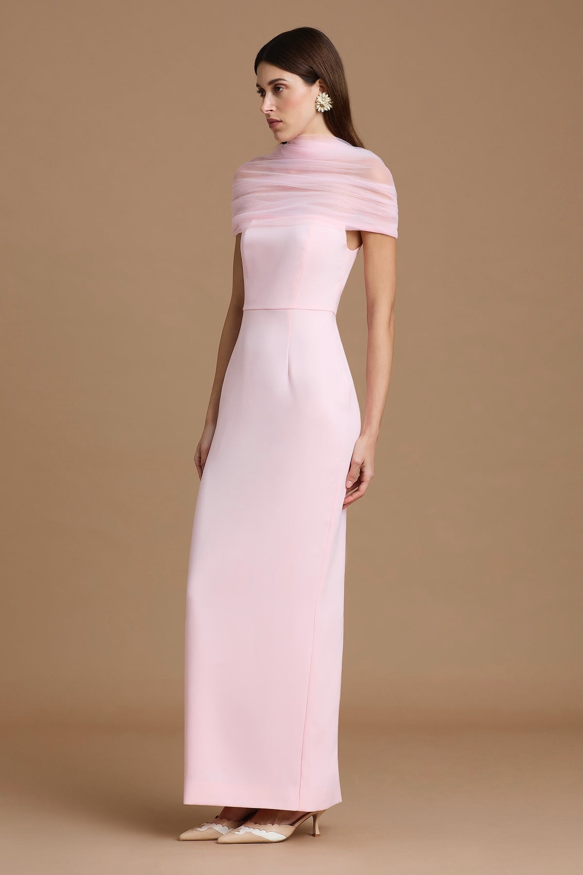 Sonya Lola Midi Dress - Pink
