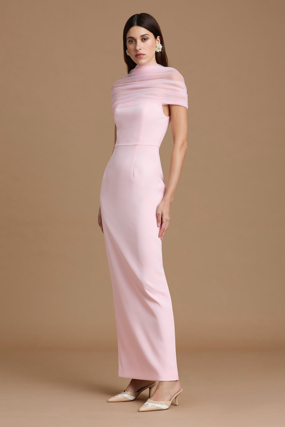 Sonya Lola Midi Dress - Pink