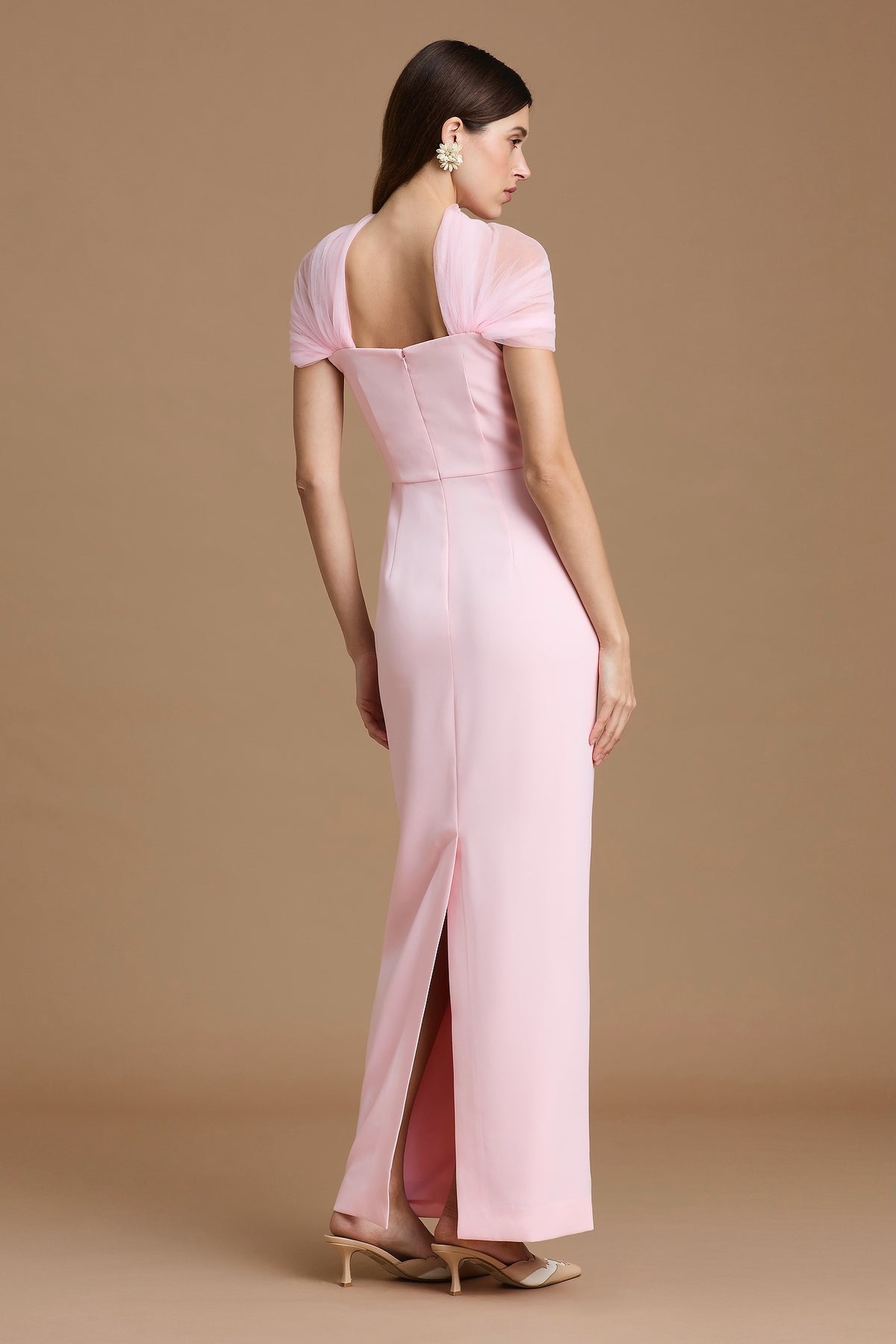 Sonya Lola Midi Dress - Pink