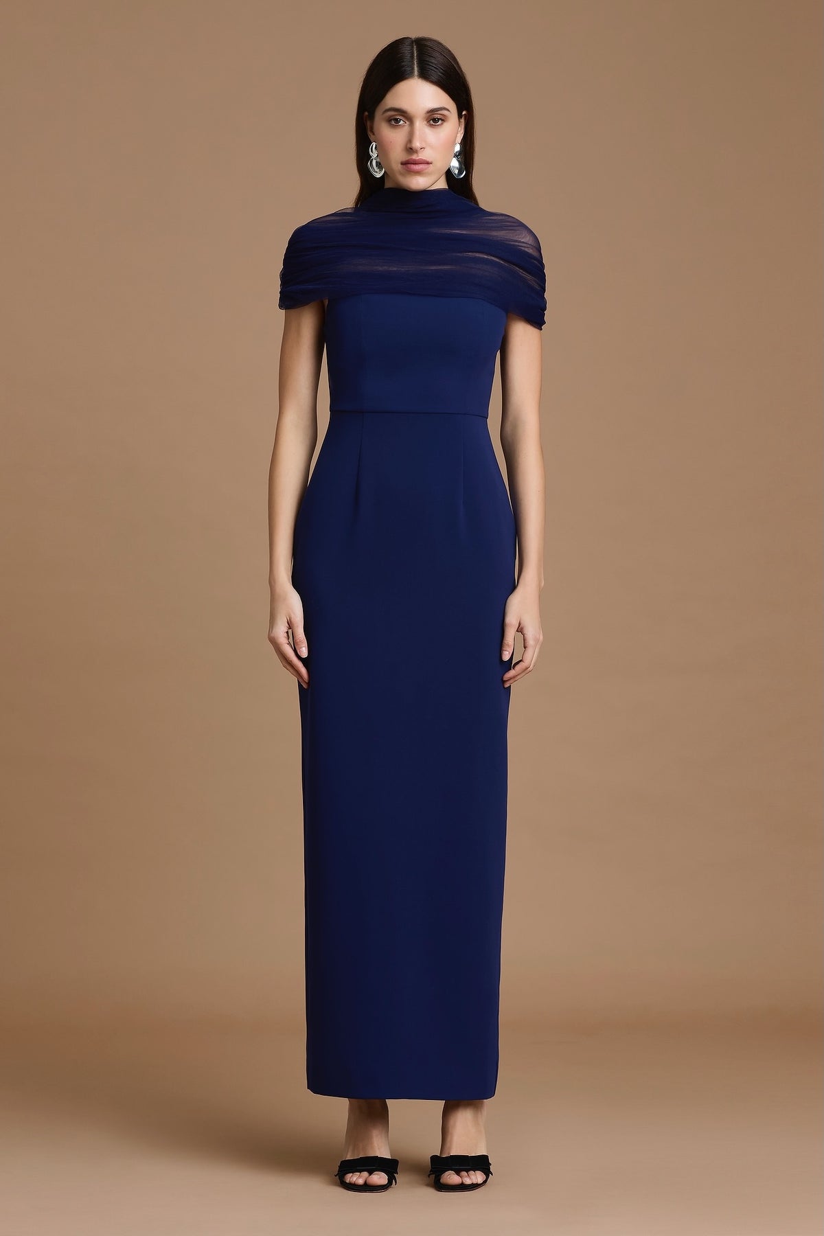Sonya Lola Midi Dress - Navy