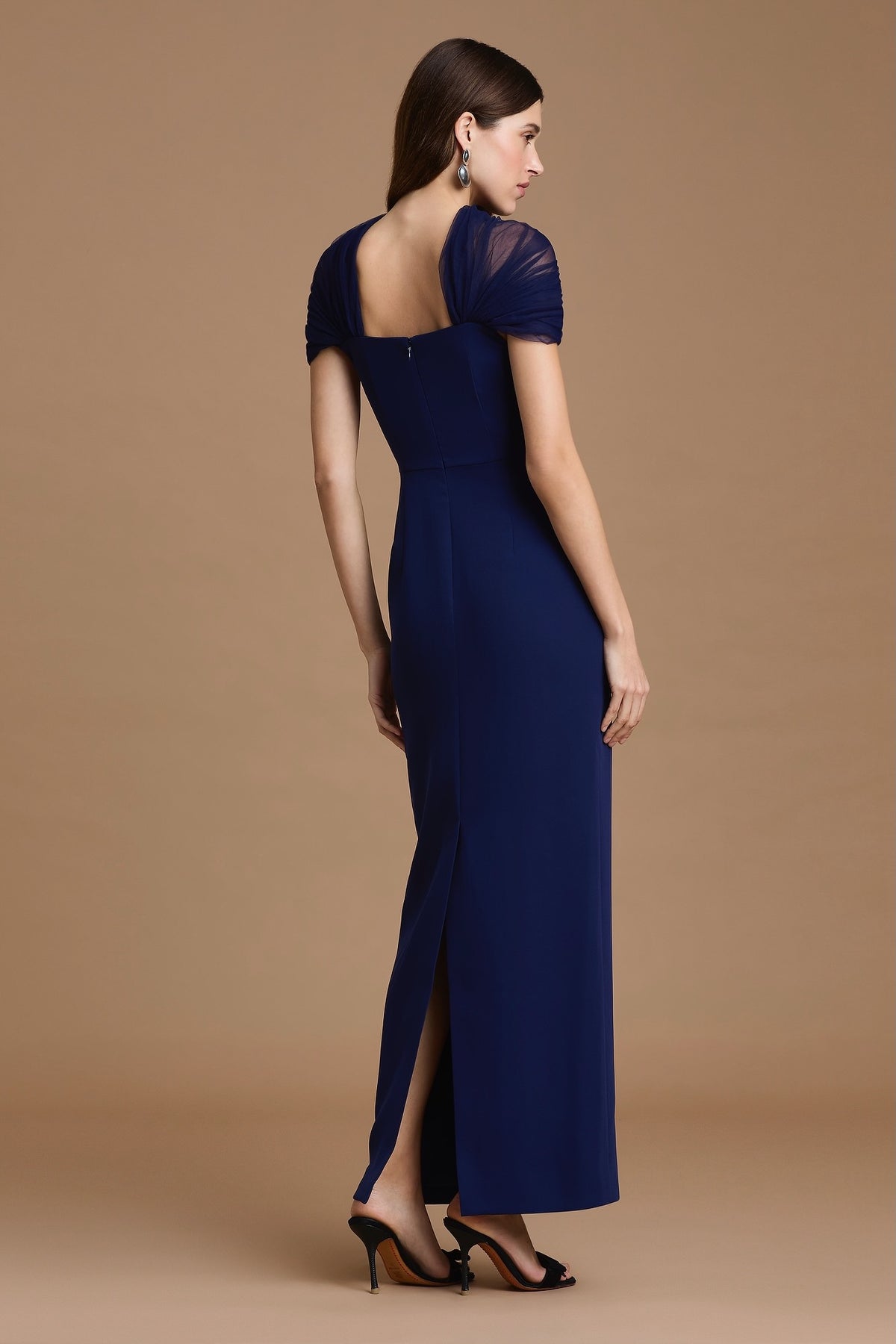 Sonya Lola Midi Dress - Navy
