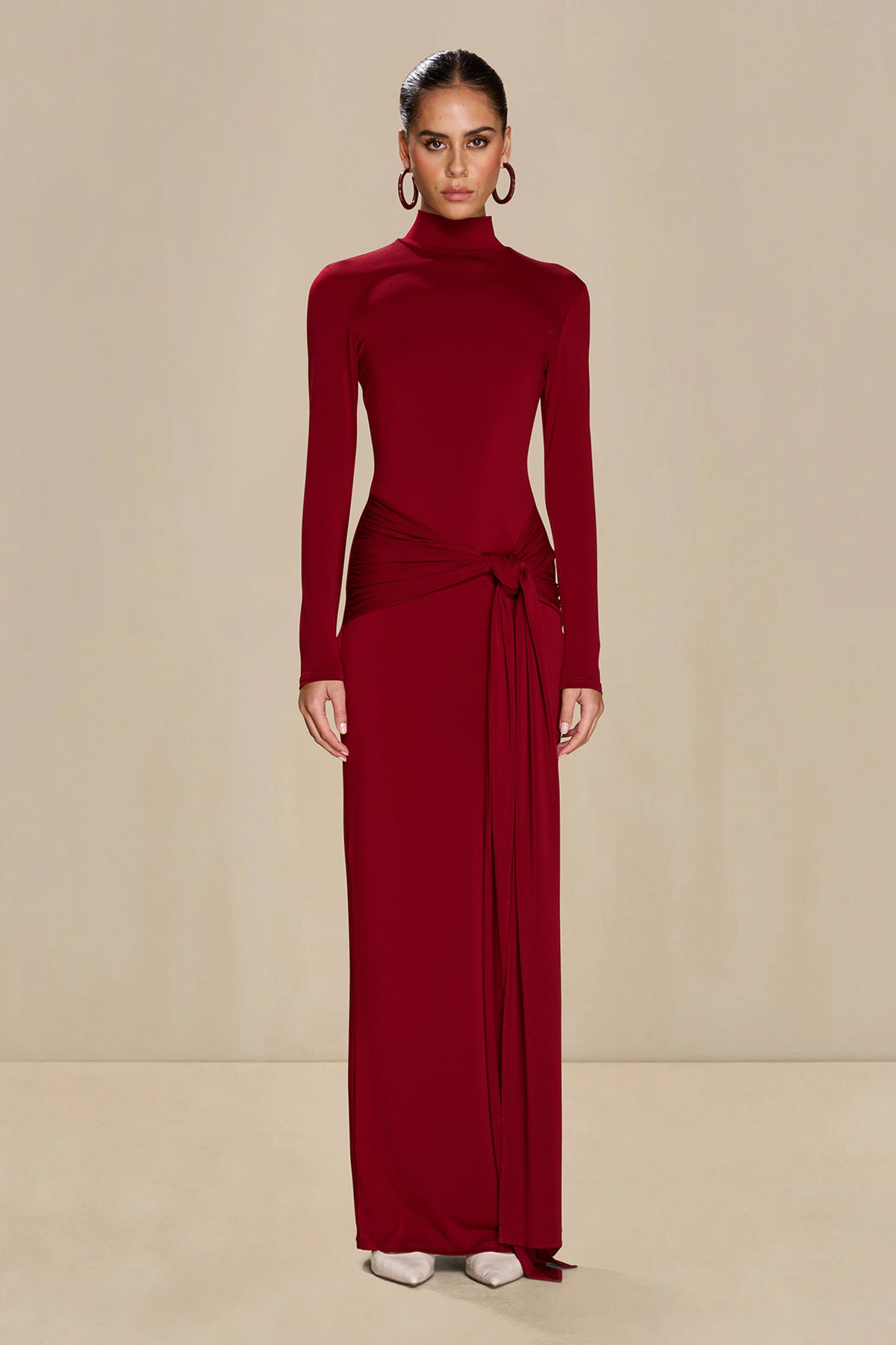 Sonya Aurelia Gown - Merlot