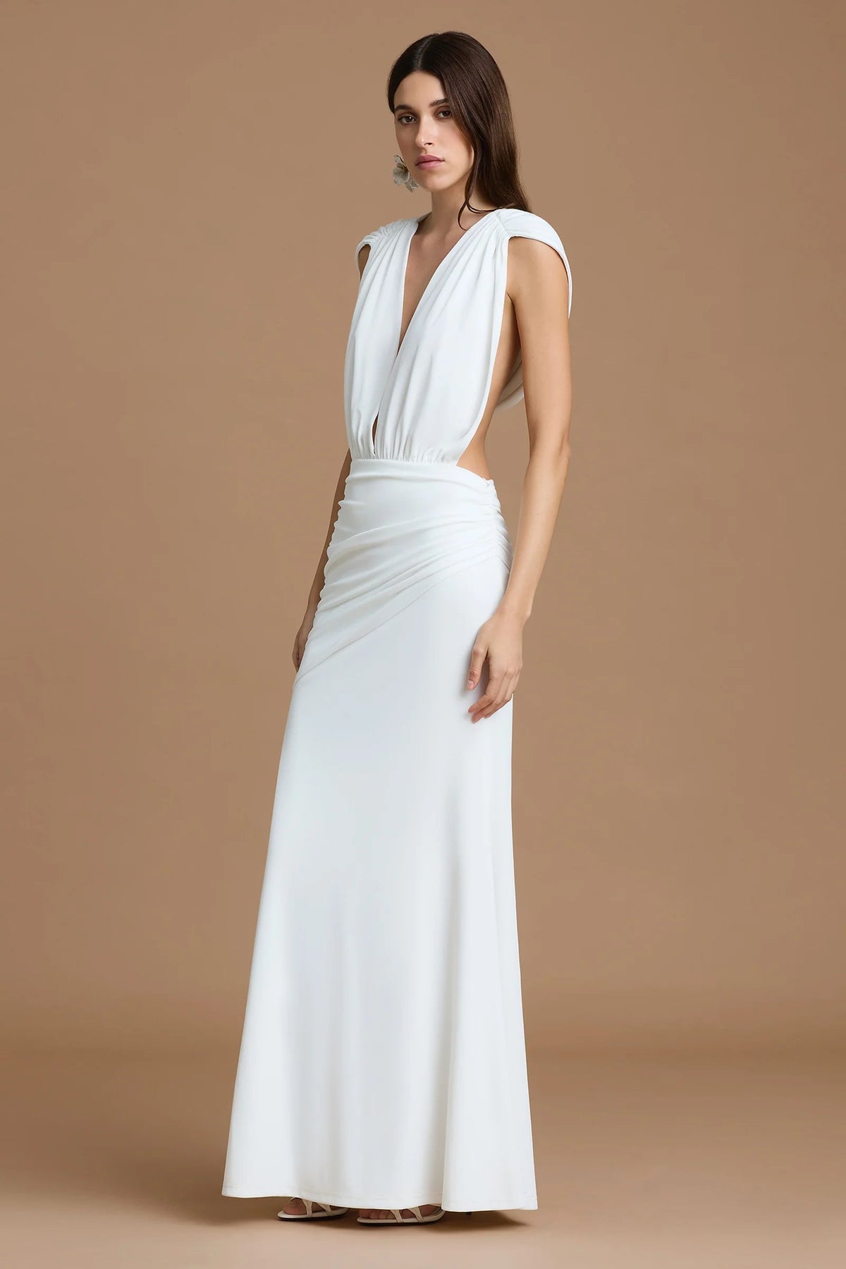 Sonya Sabine Maxi Dress - White