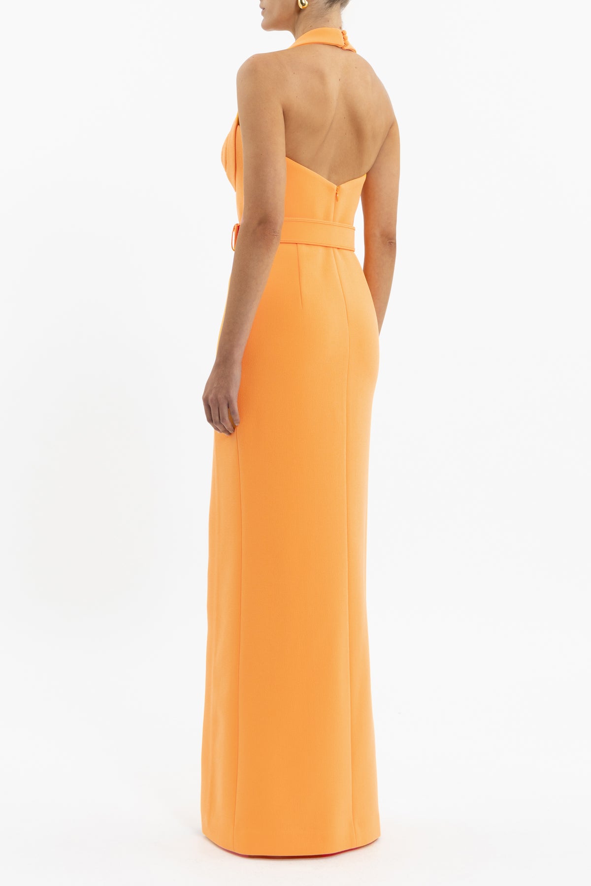 Rebecca Vallance Santara Gown - Zinnia Orange
