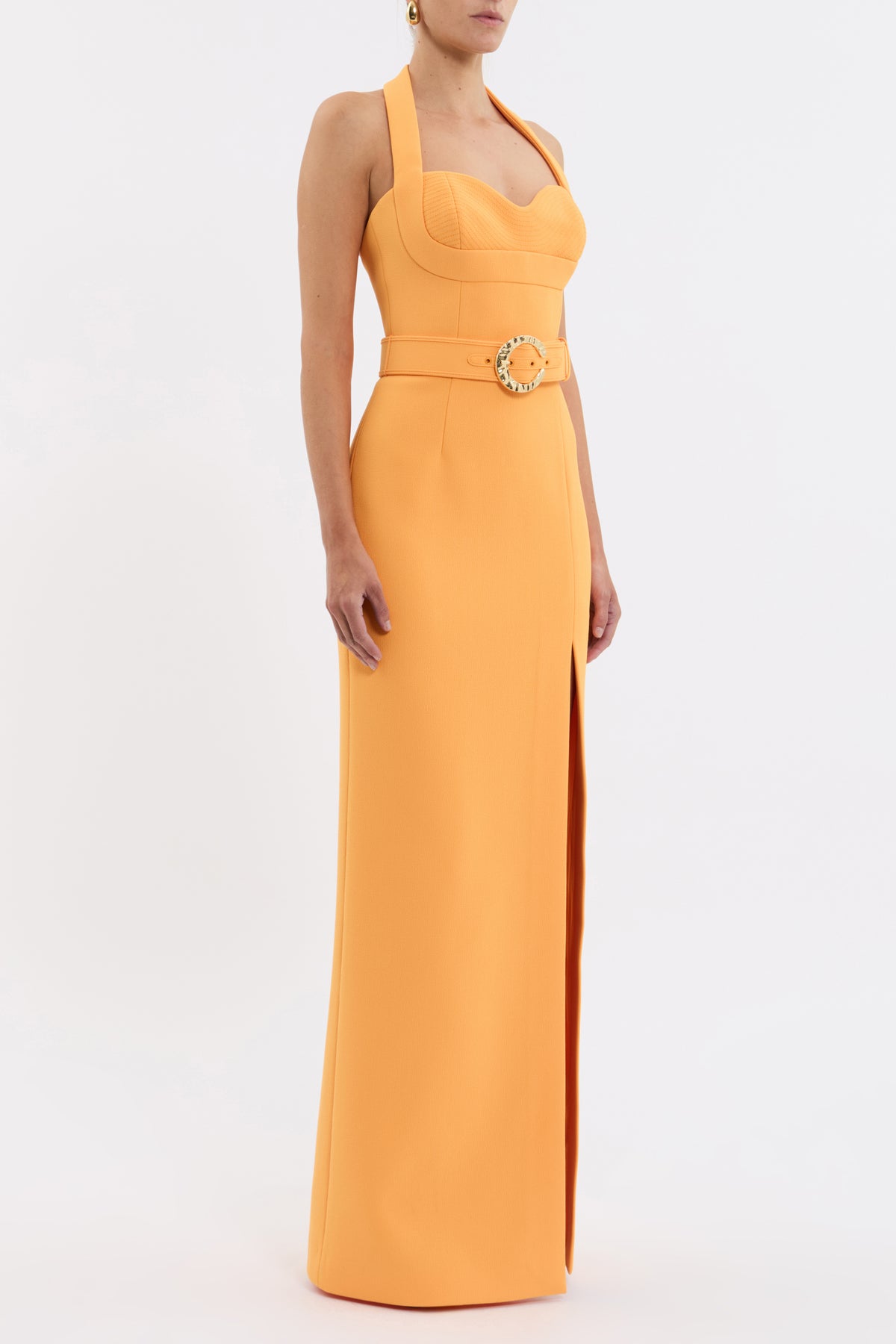 Rebecca Vallance Santara Gown - Zinnia Orange
