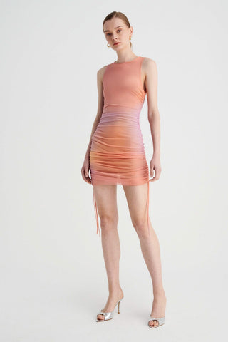 Suboo Venus Rouched Mini Dress - Ombre