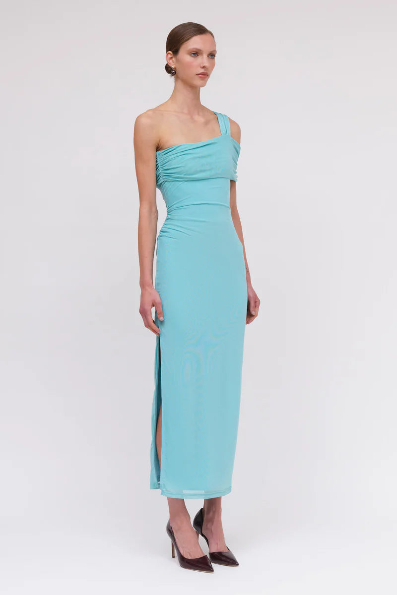 Suboo Christy Off Shoulder Maxi Dress - Turquoise