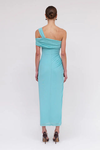 Suboo Christy Off Shoulder Maxi Dress - Turquoise