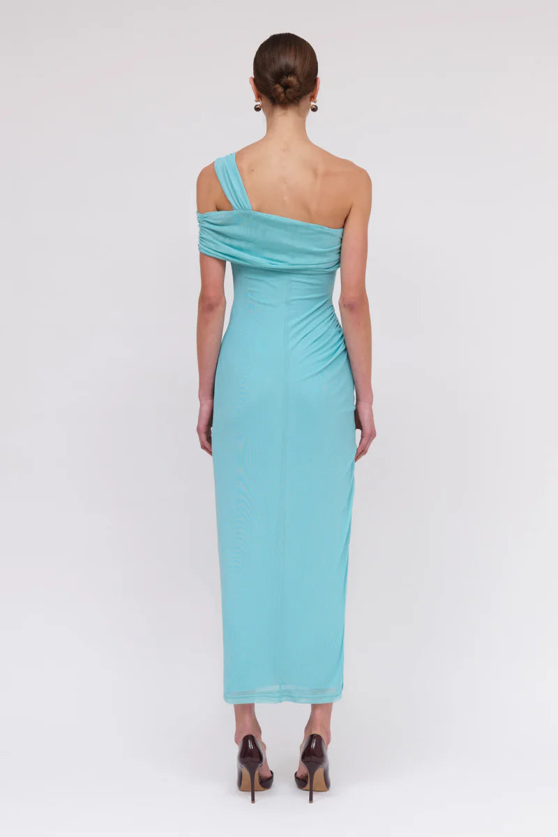 Suboo Christy Off Shoulder Maxi Dress - Turquoise