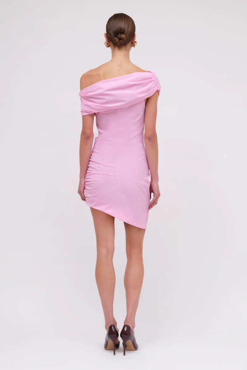 Suboo Montie Off Shoulder Mini Dress - Pink