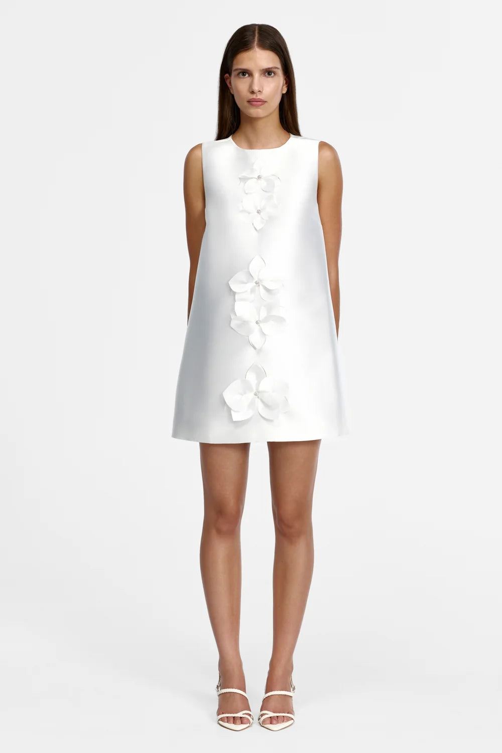 Acler Medora Mini Dress - Ivory
