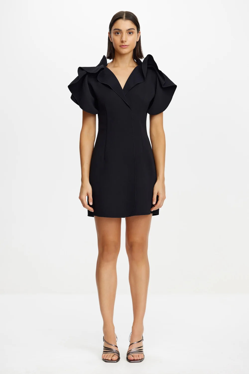 Acler Normanhill Mini Dress - Black