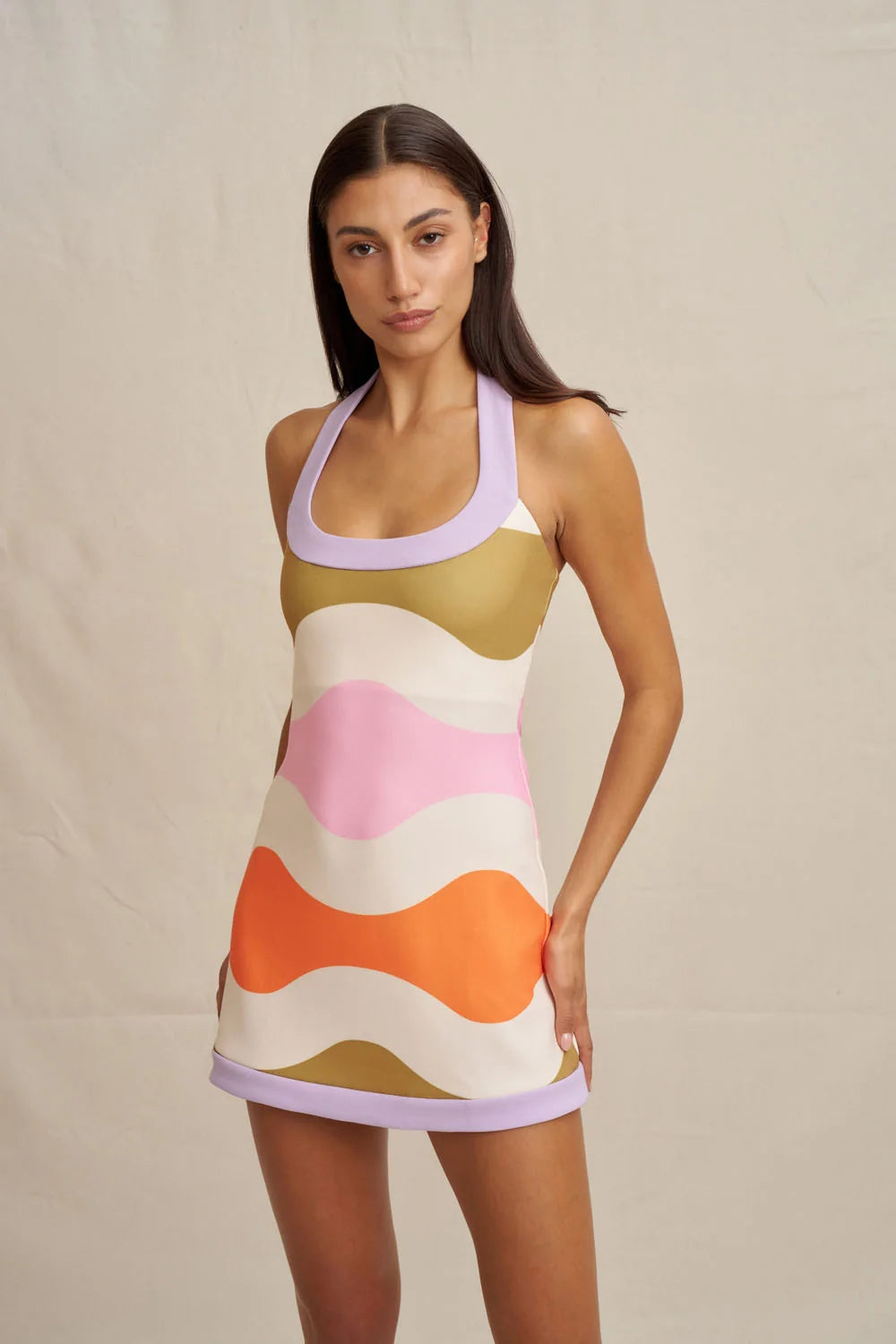 By Johnny Sunset Sorbet Mini Dess - Orange Green Lilac