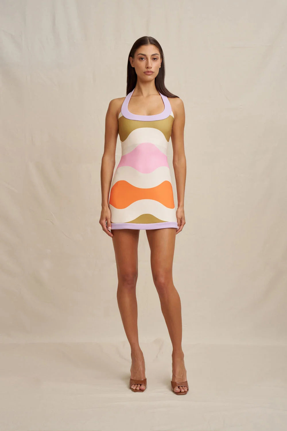 By Johnny Sunset Sorbet Mini Dess - Orange Green Lilac