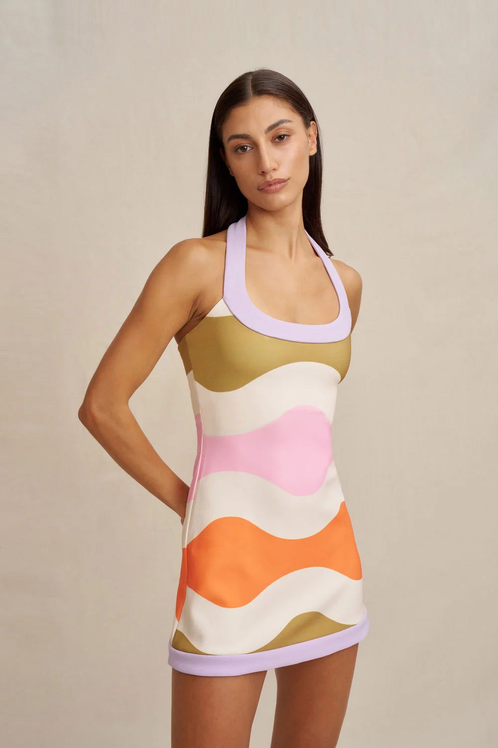 By Johnny Sunset Sorbet Mini Dess - Orange Green Lilac