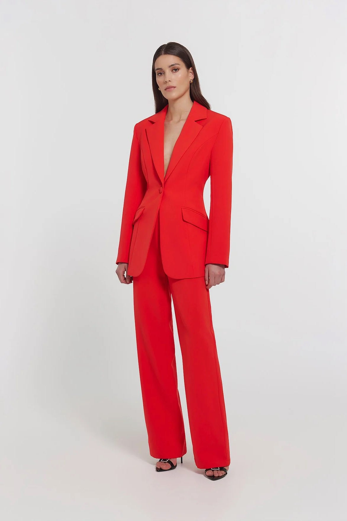 Kianna Sienna Blazer - Red