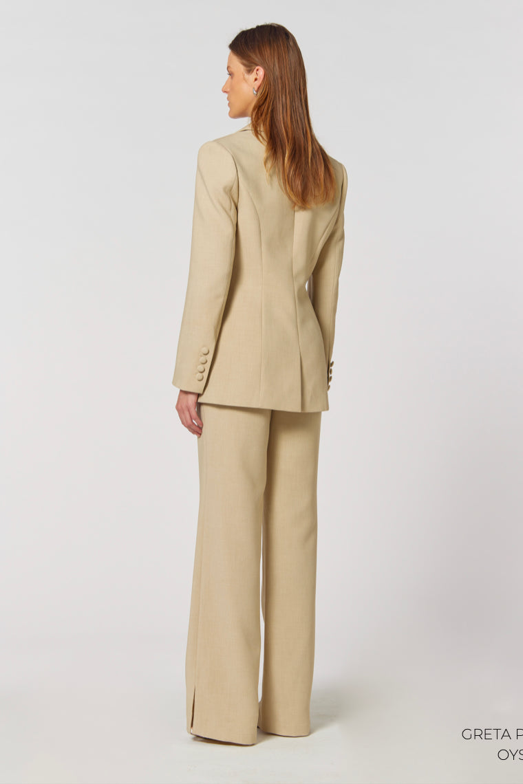 Kianna Greta Pant - Oyster