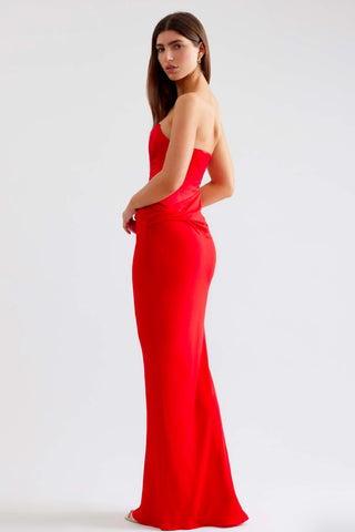 Lexi Elora Dress - Scarlet