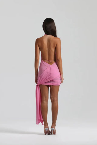 Natalie Rolt Anastasia Mini/Maxi Dress - Candy Pink