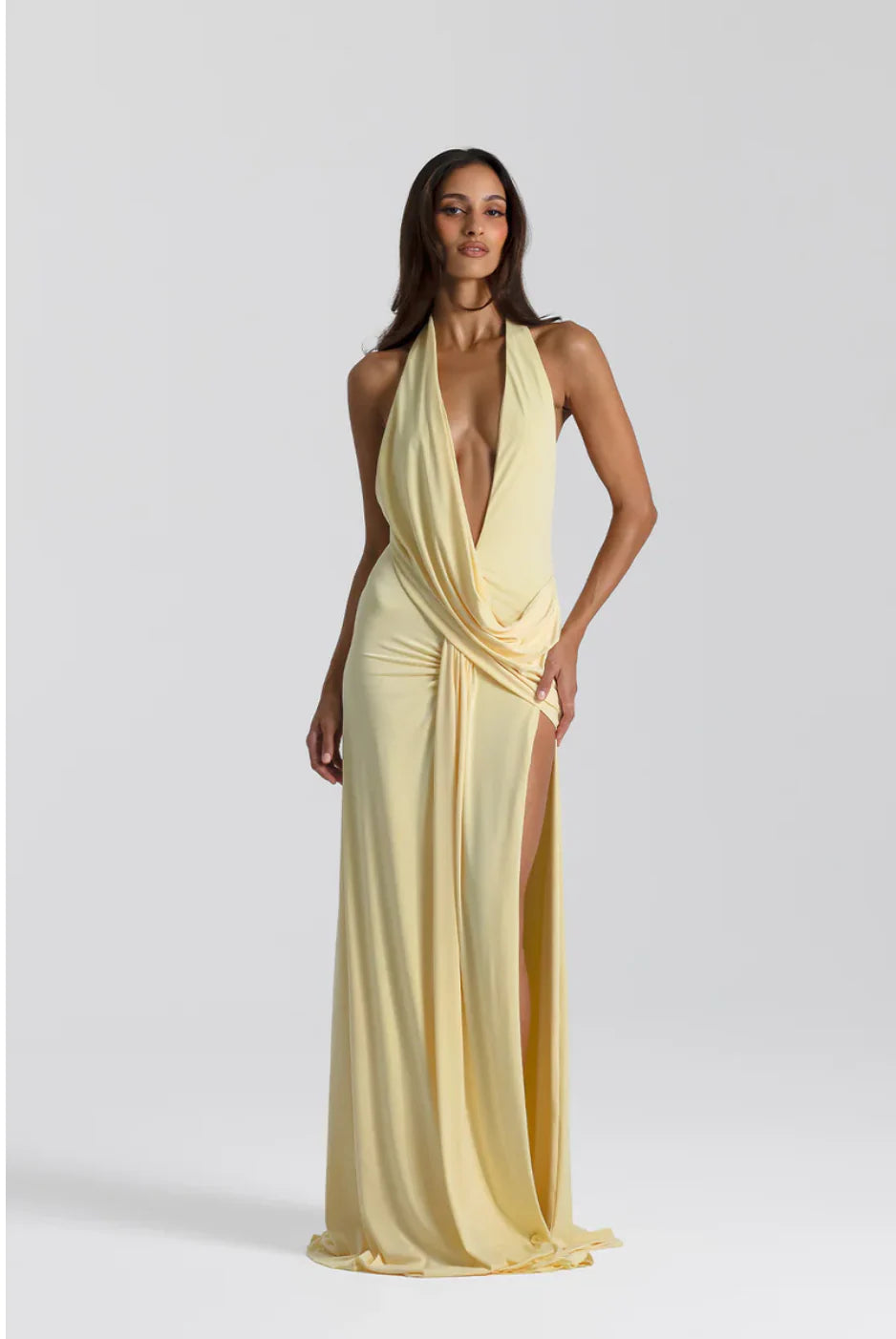 Natalie Rolt Winona Gown - Lemon