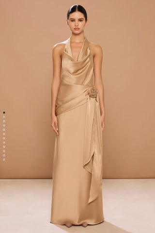 Sonya Rozalia Dress - Gold