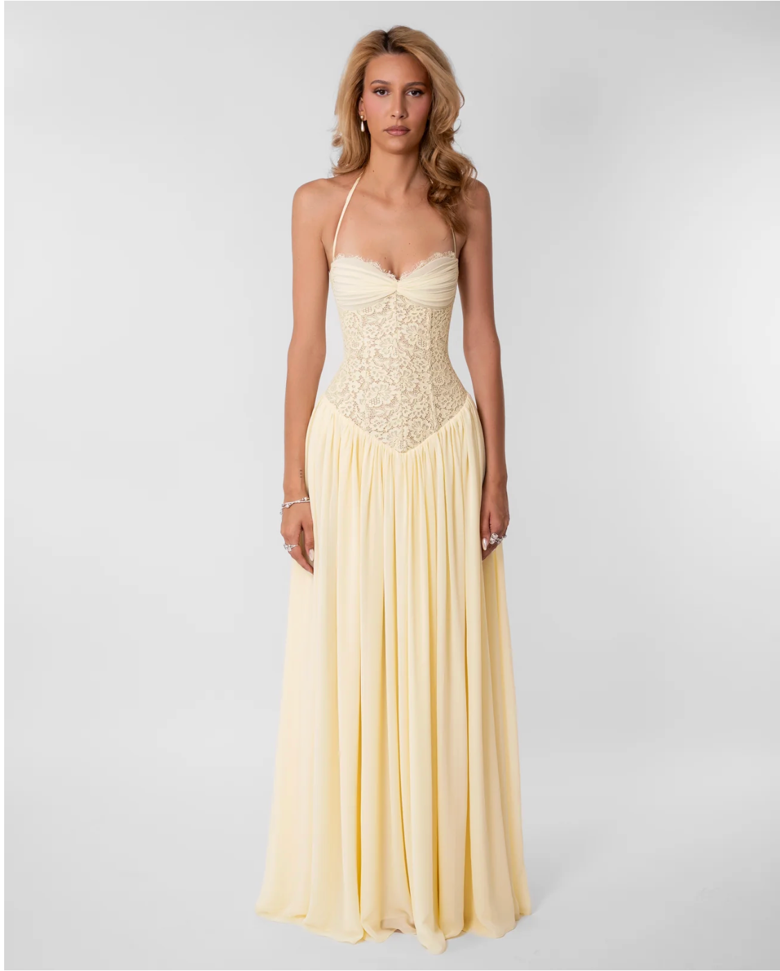 Fenity Faye Maxi Dress - Butter Yellow