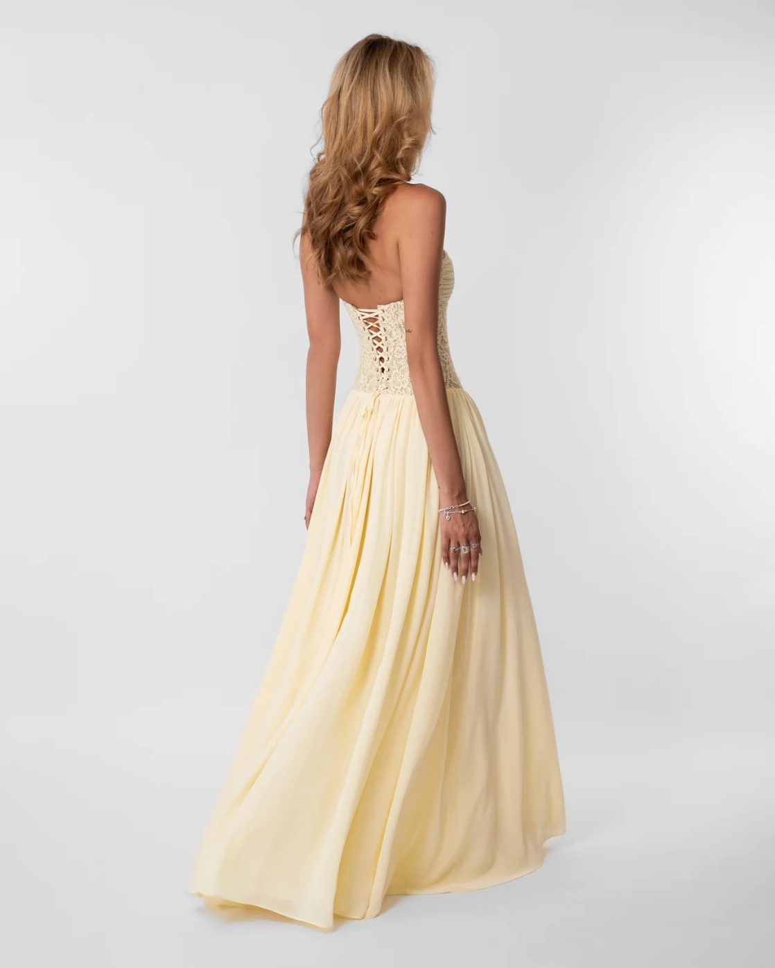 Fenity Faye Maxi Dress - Butter Yellow