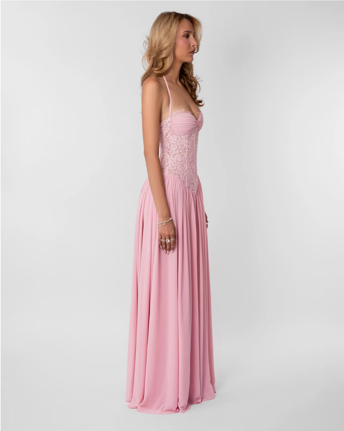 Fenity Faye Maxi Dress - Pink