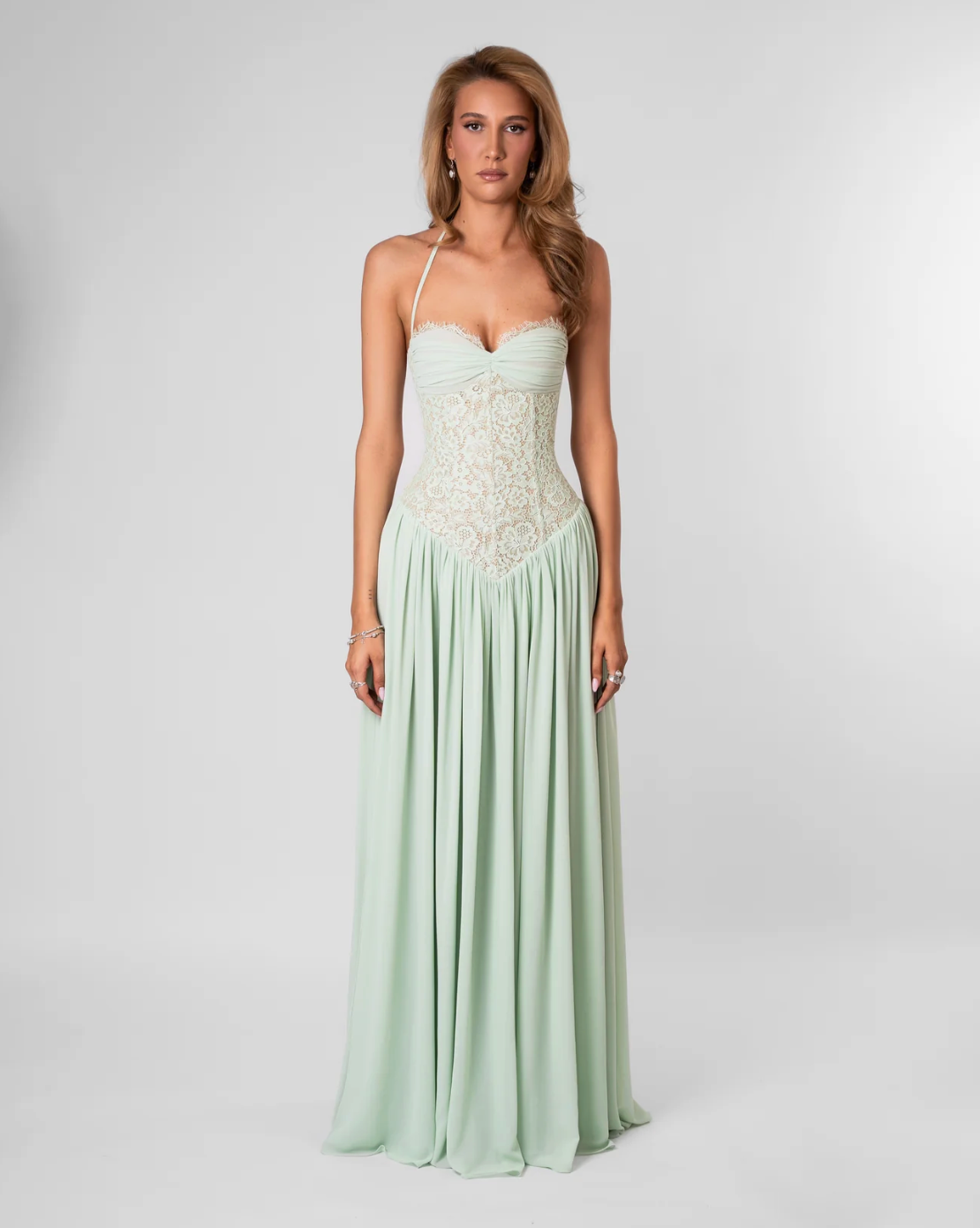 Fenity Faye Maxi Dress - Mint