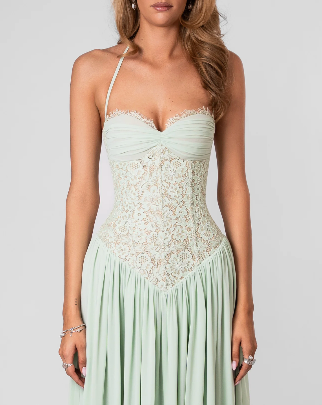 Fenity Faye Maxi Dress - Mint