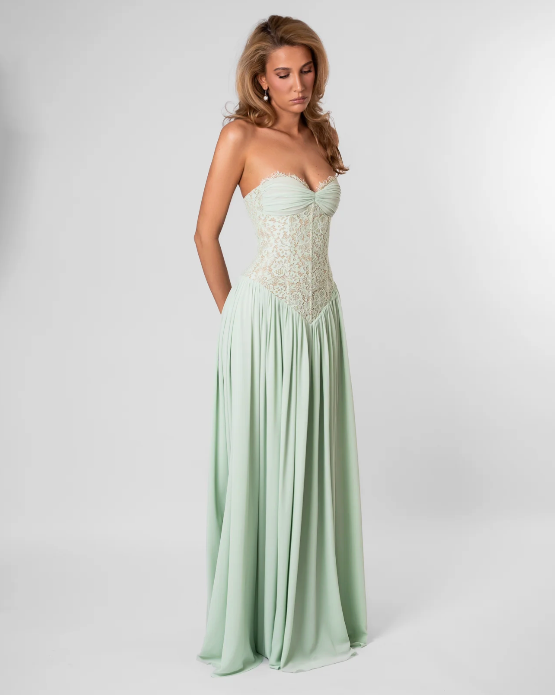 Fenity Faye Maxi Dress - Mint