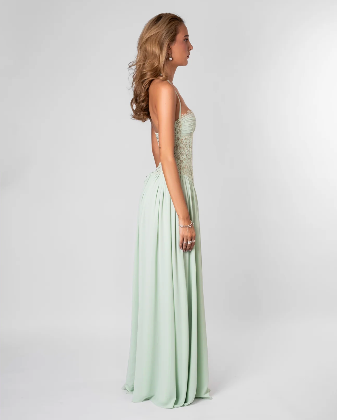 Fenity Faye Maxi Dress - Mint