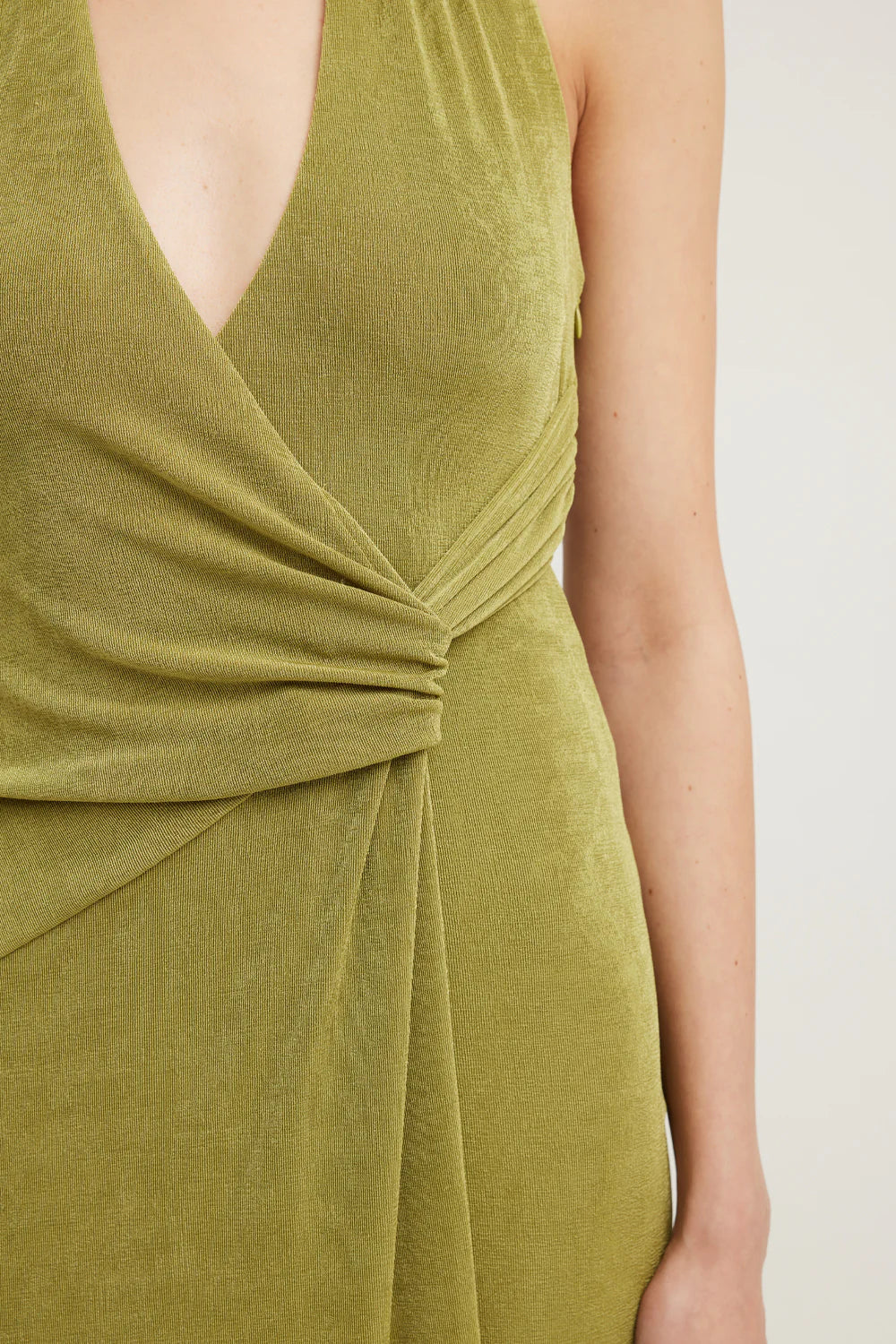 Tojhà Tamsin Dress - Green Tea