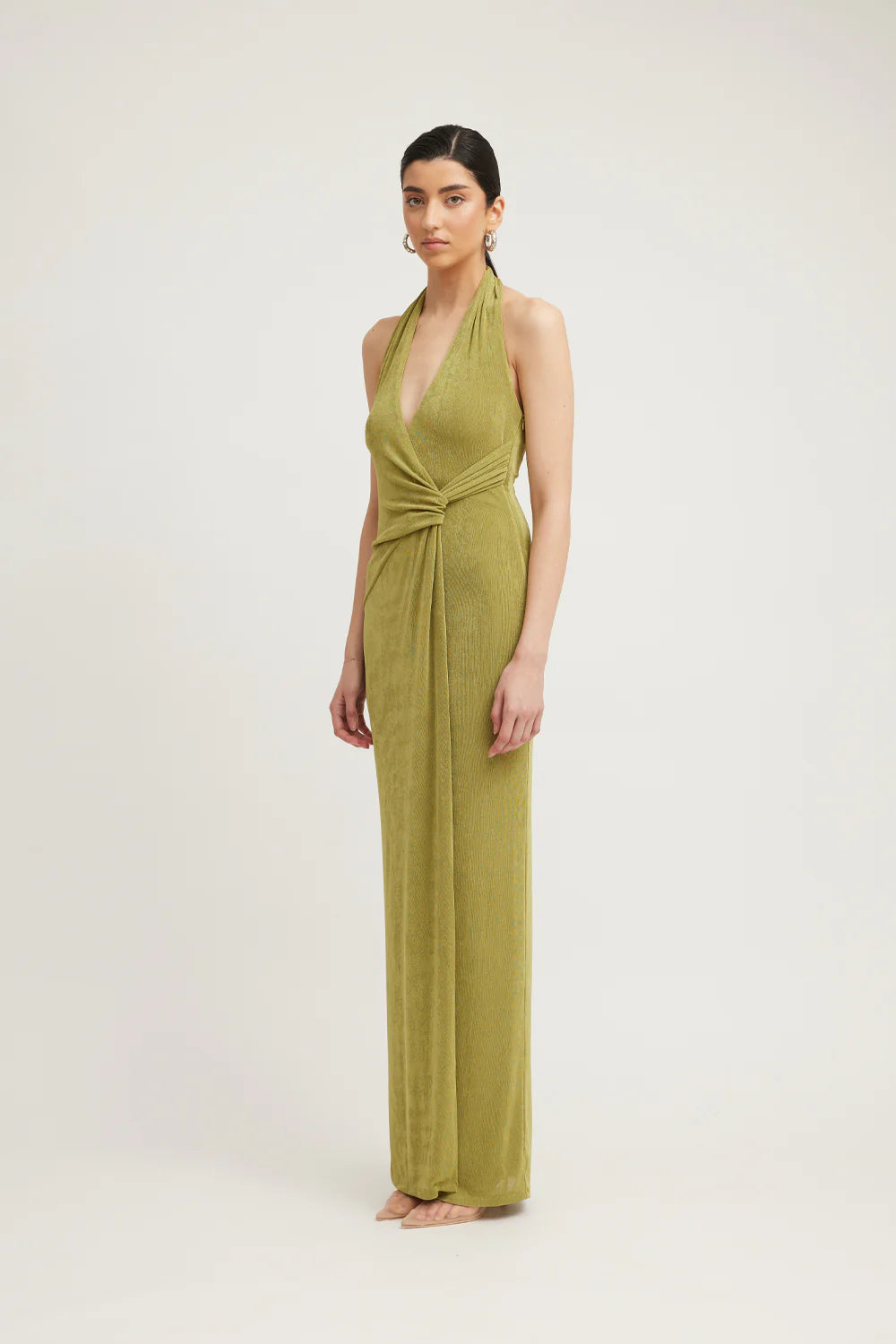 Tojhà Tamsin Dress - Green Tea