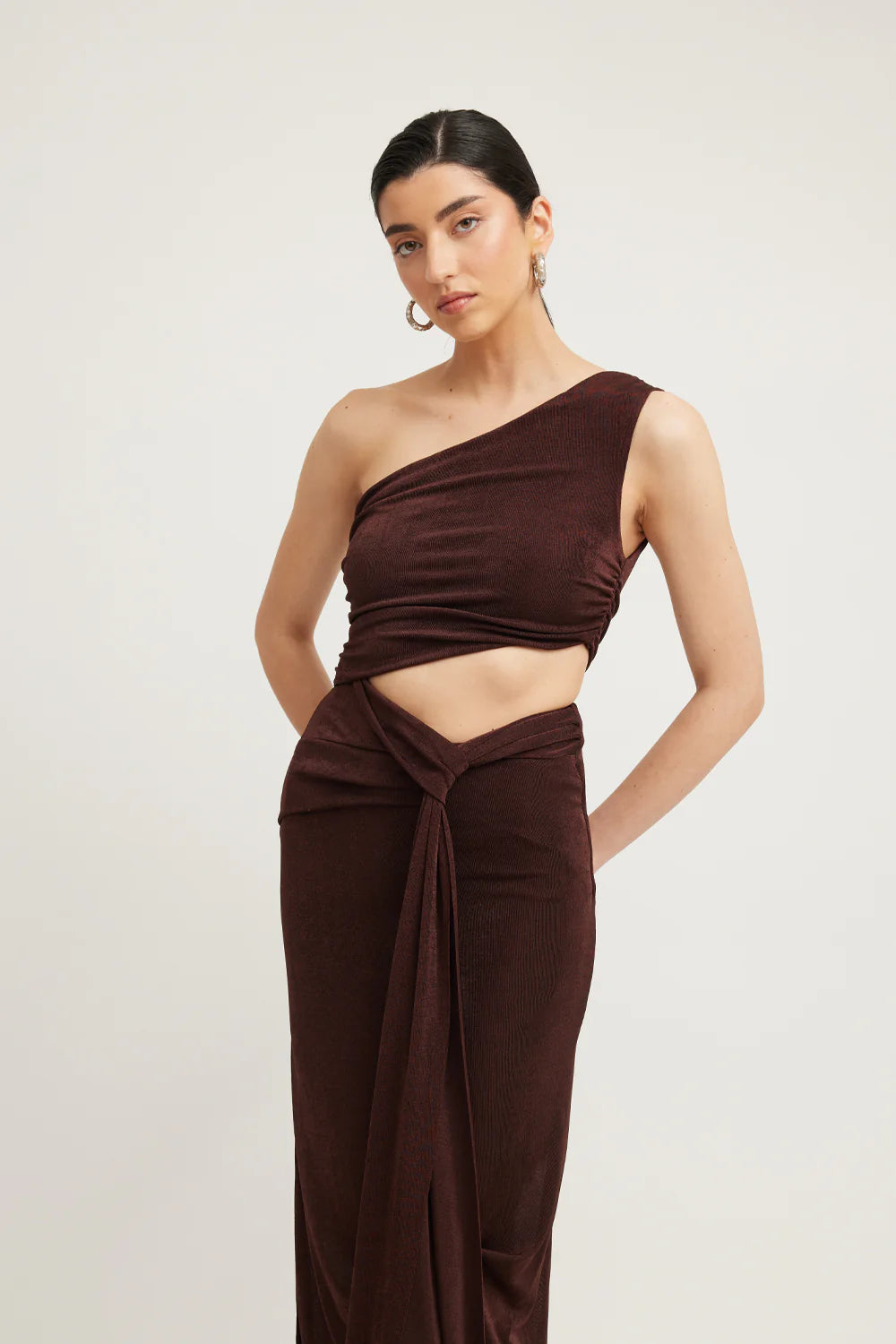 Tojhà Viola Dress - Chocolate
