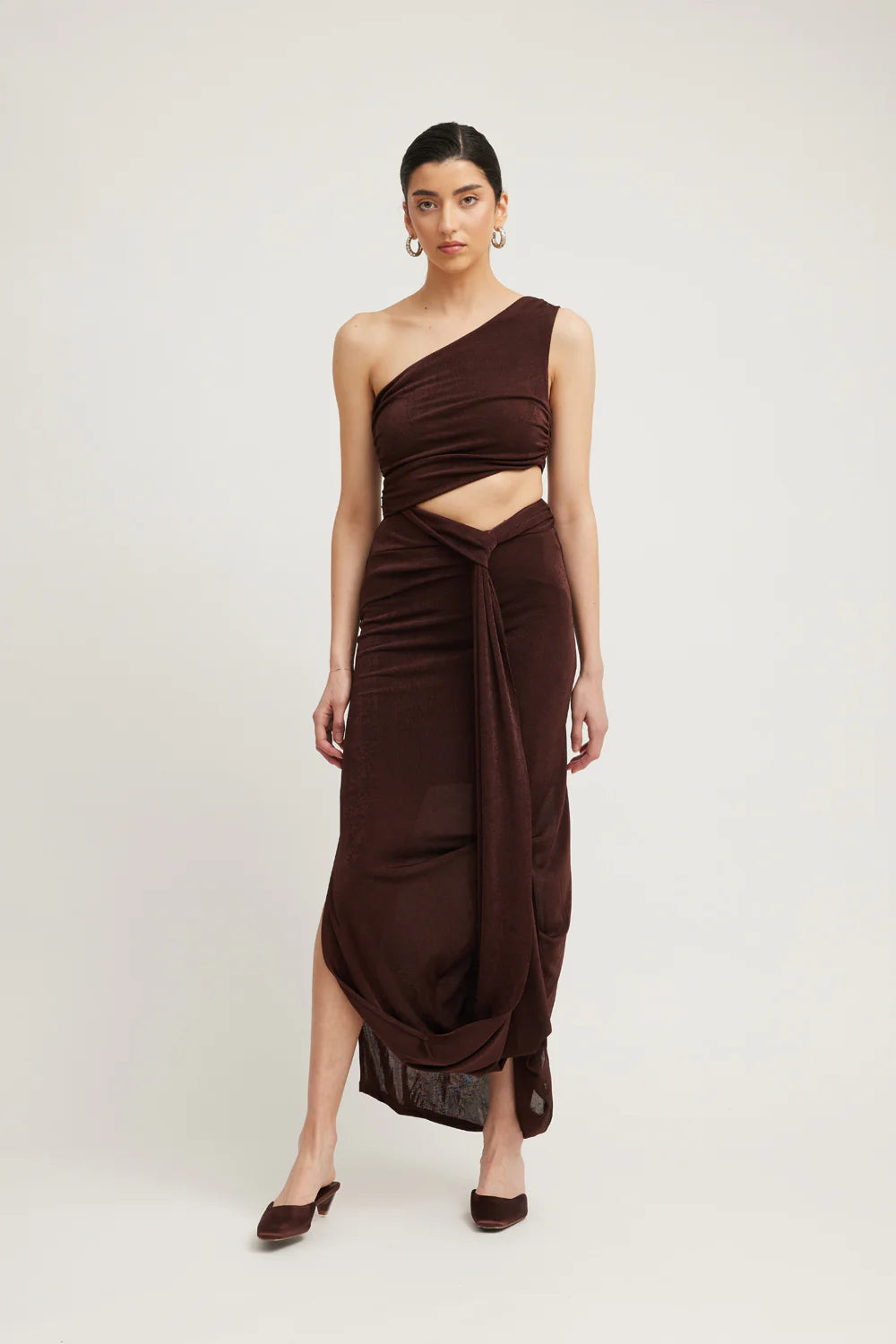 Tojhà Viola Dress - Chocolate