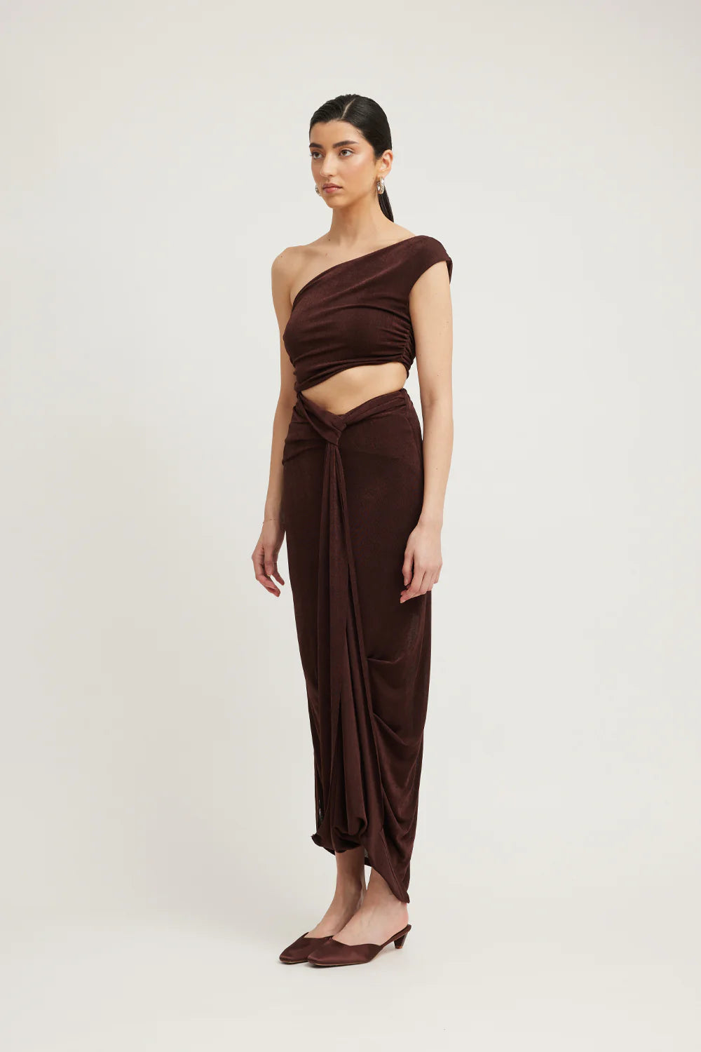 Tojhà Viola Dress - Chocolate