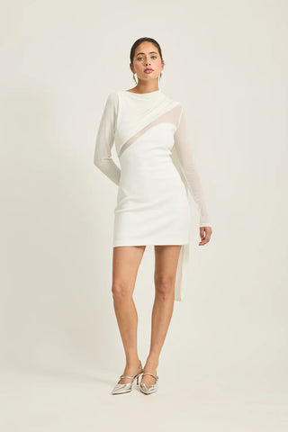 Tojhà Imani Mini Dress - Ivory