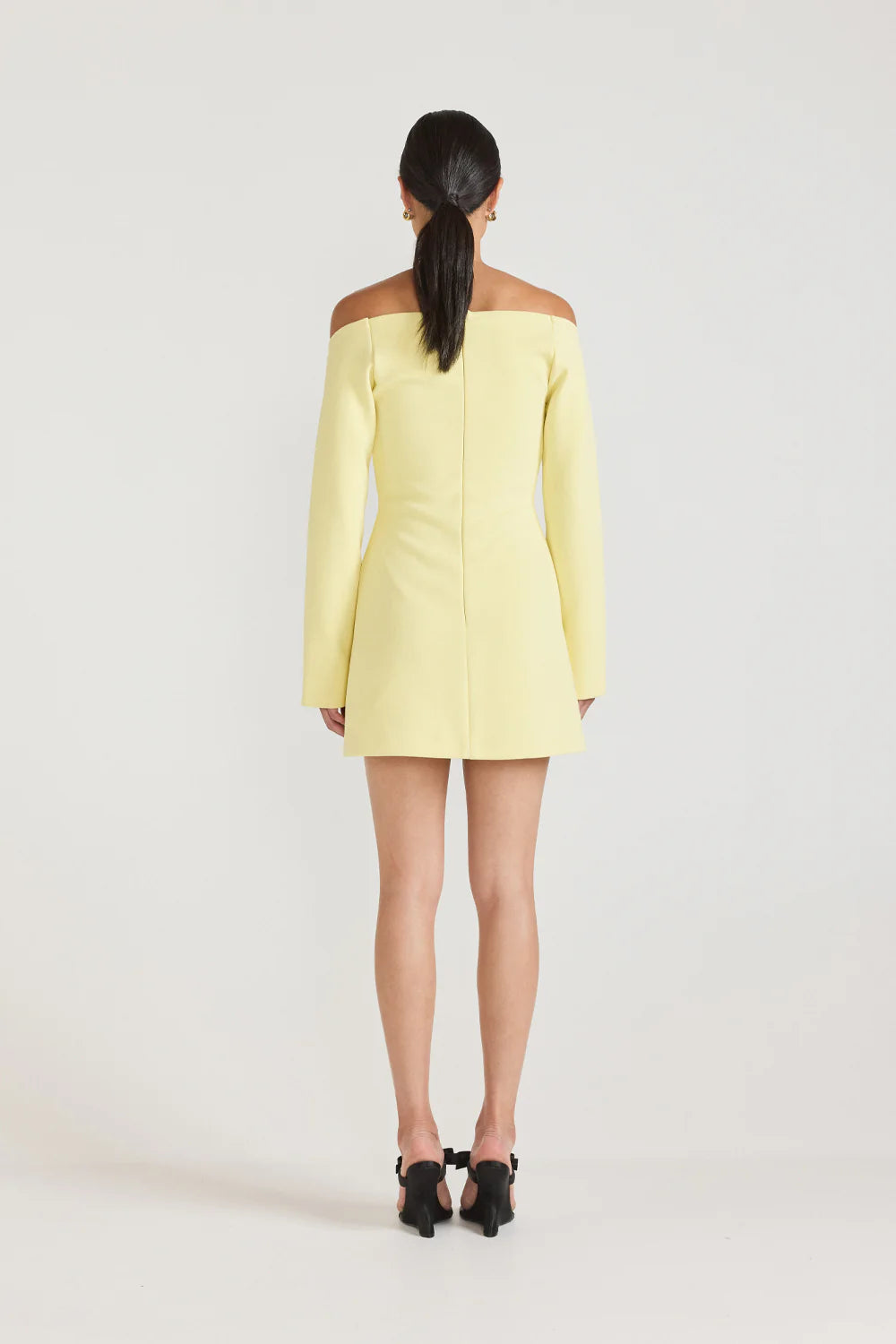 Tojhà Lilosa Mini Dress - Lemon/Honey