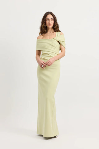 Tojhà Anya Dress - Muted Lime