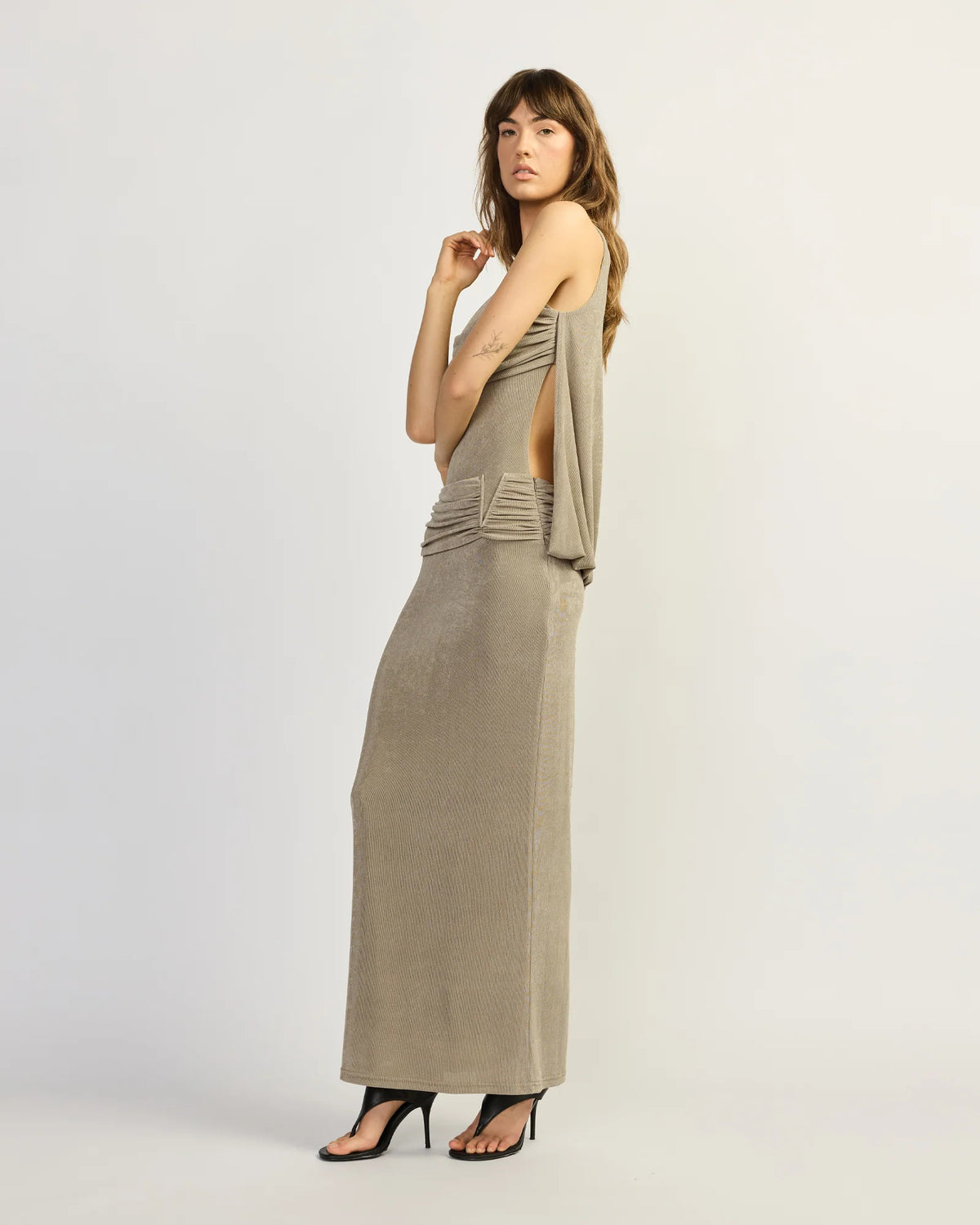Tojhà Samson Maxi Dress- Stone