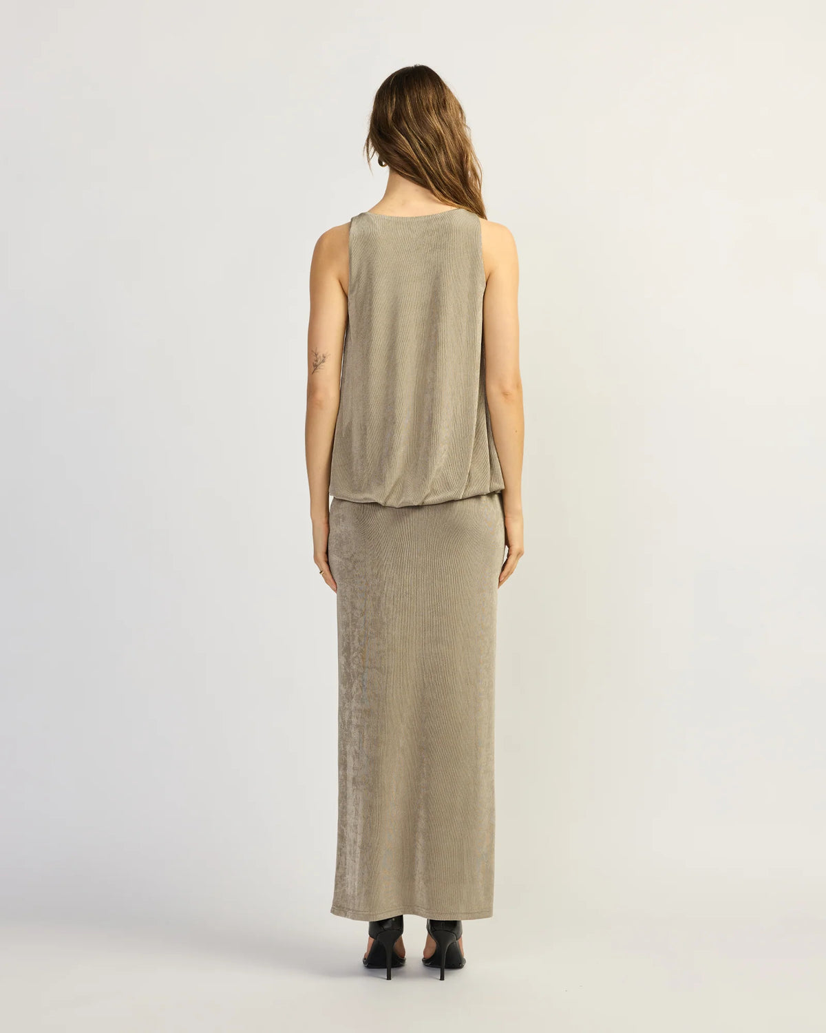 Tojhà Samson Maxi Dress- Stone