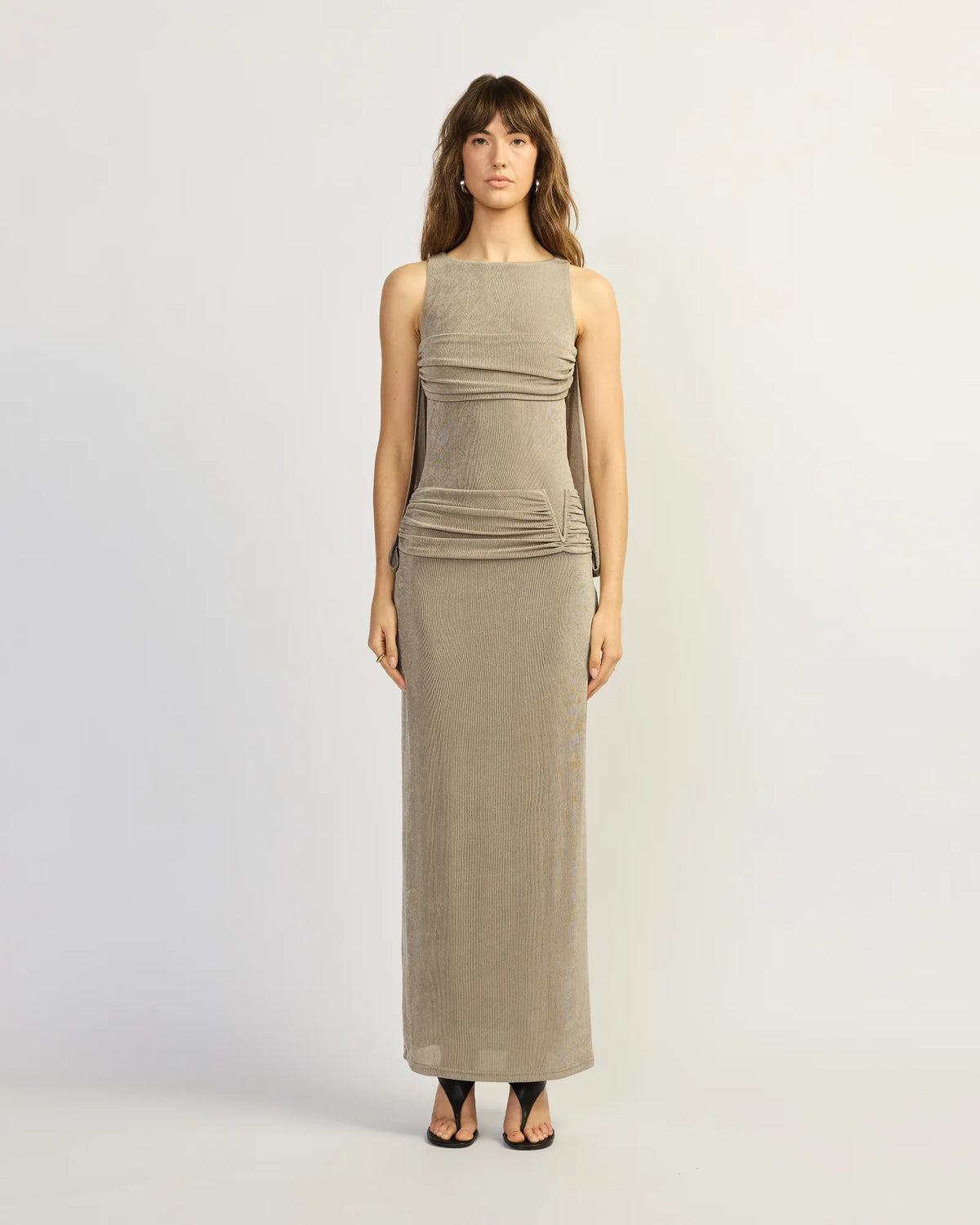 Tojhà Samson Maxi Dress- Stone