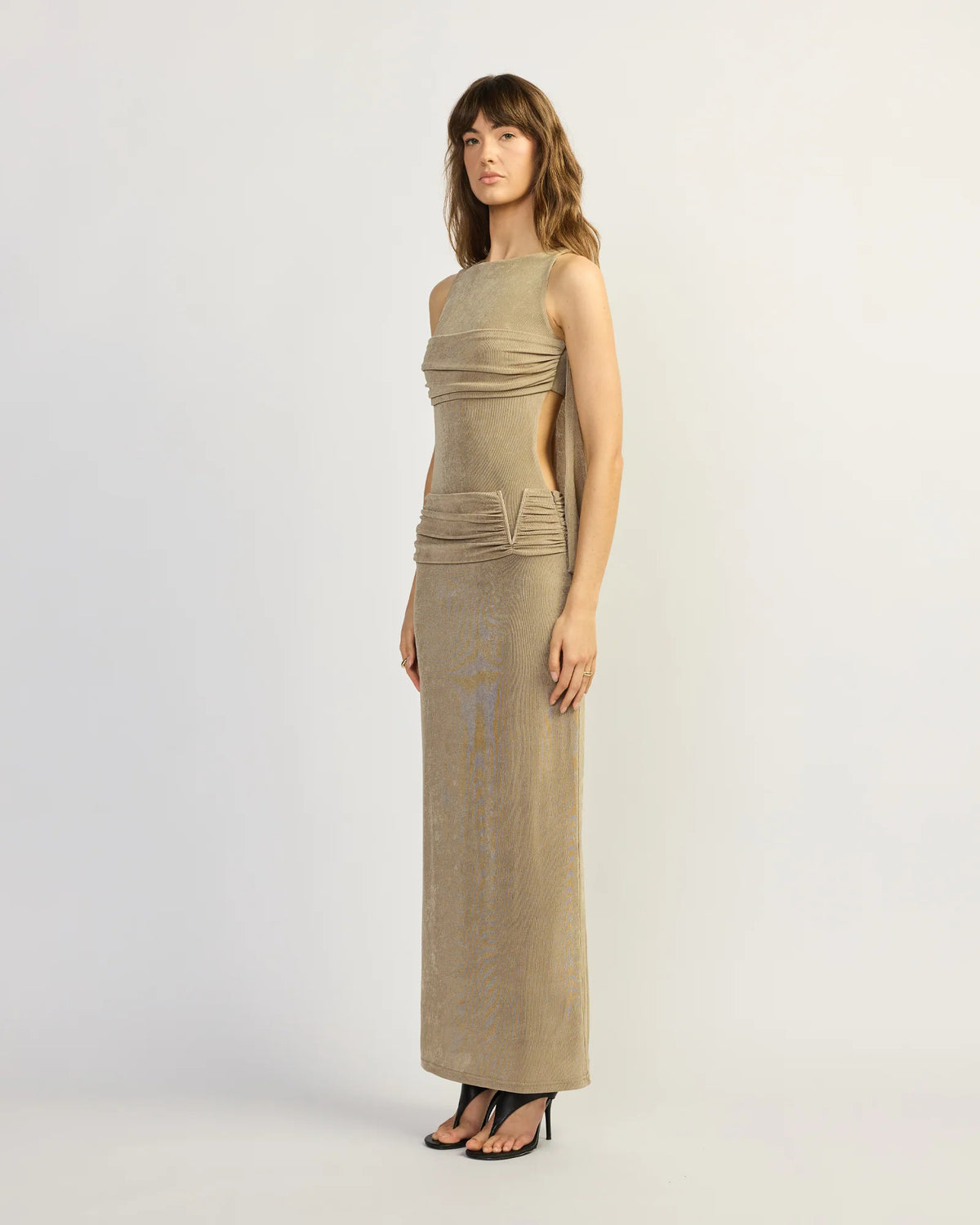 Tojhà Samson Maxi Dress- Stone