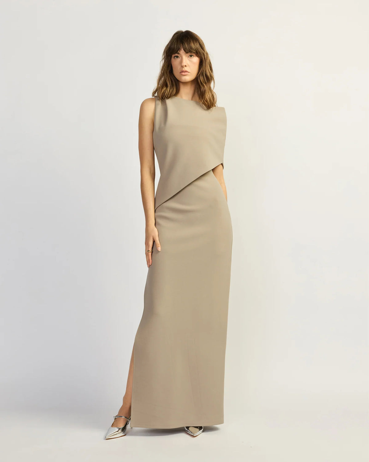Tojhà Whitley Maxi Dress- Stone
