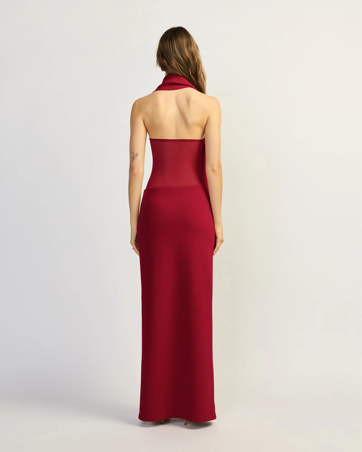 Tojhà Aeron Maxi Dress- Cherry Red